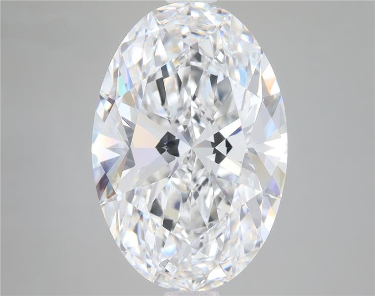 6.74 Carat Oval Lab Diamond