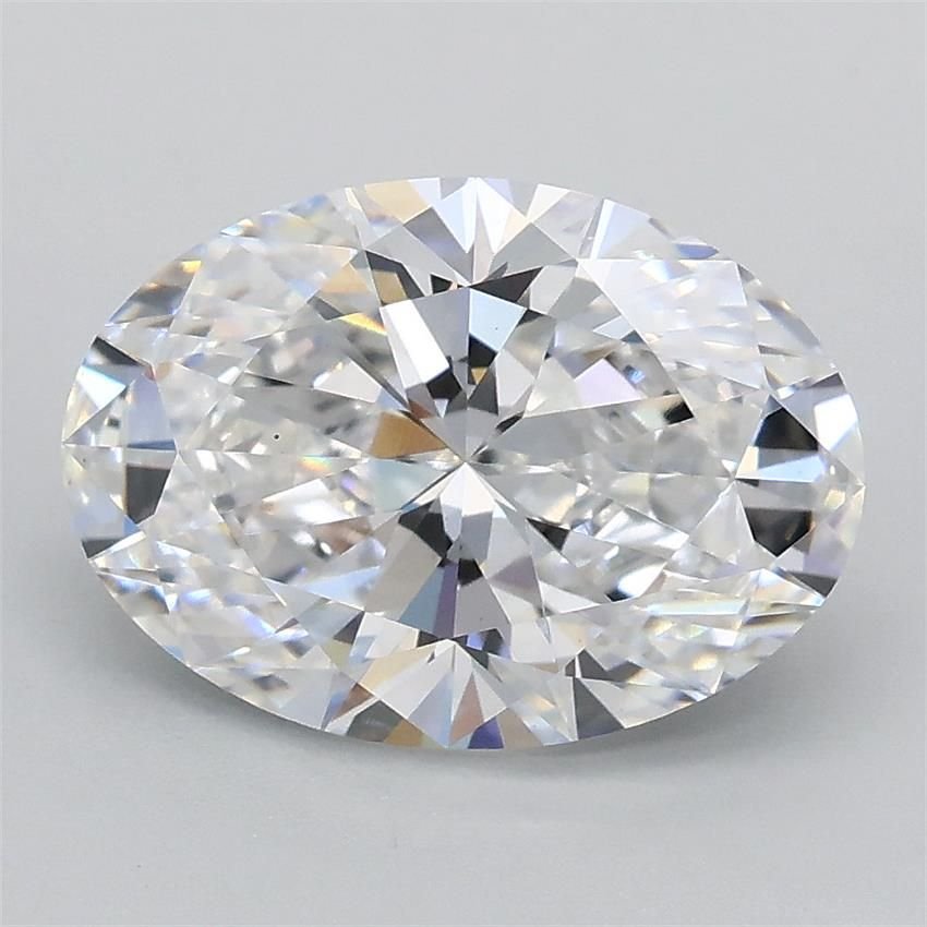 2.09ct D VS1 Rare Carat Ideal Cut Oval Lab Grown Diamond