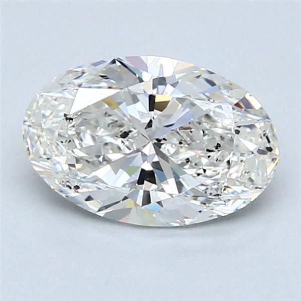 1.70ct G SI2 Rare Carat Ideal Cut Oval Diamond