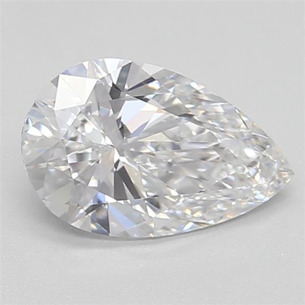 0.86ct E VVS1 Rare Carat Ideal Cut Pear Lab Grown Diamond