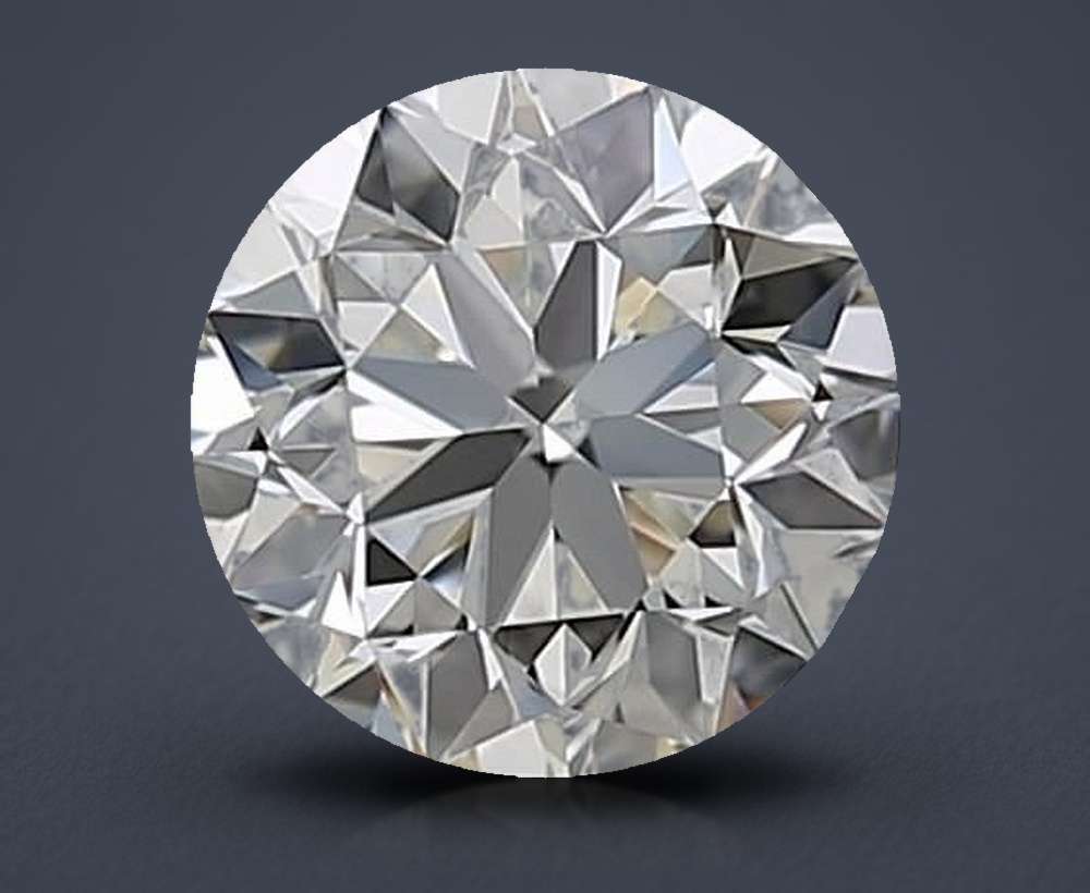 0.70 Carat Round Natural Diamond