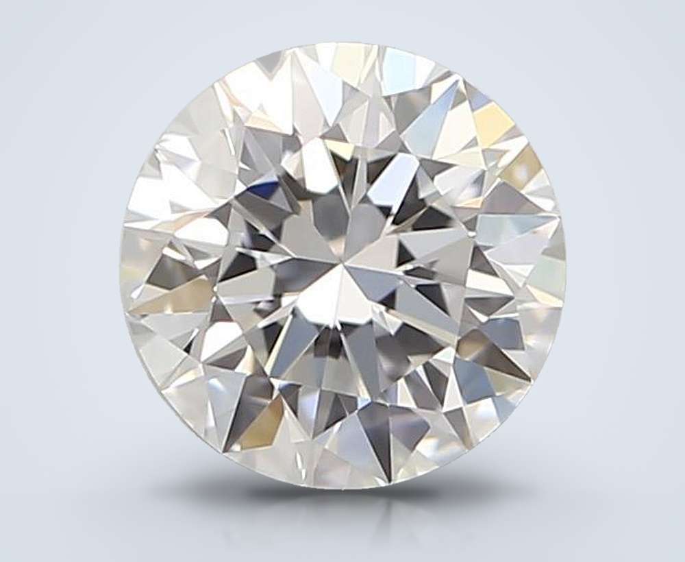 0.52 Carat Round Natural Diamond