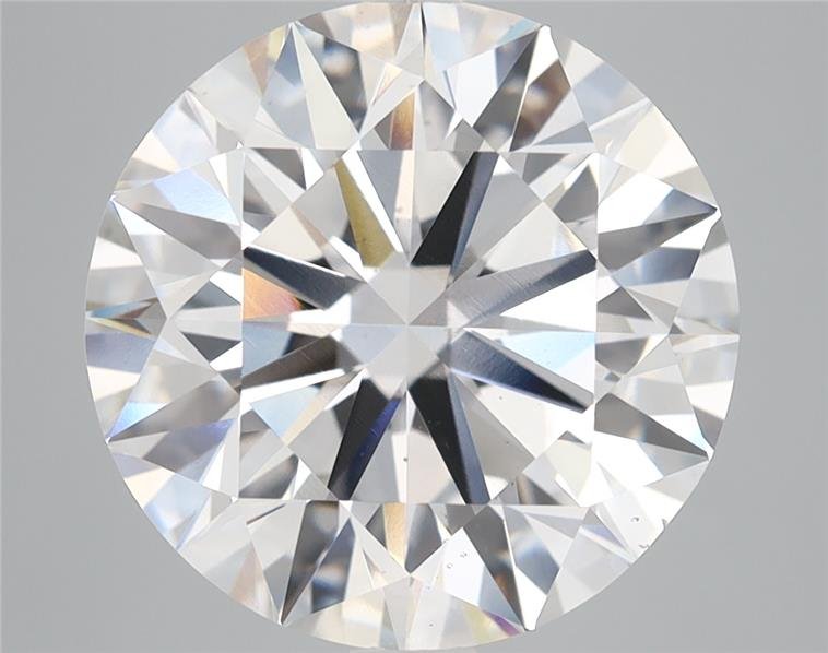 6.53ct G VS2 Rare Carat Ideal Cut Round Lab Grown Diamond