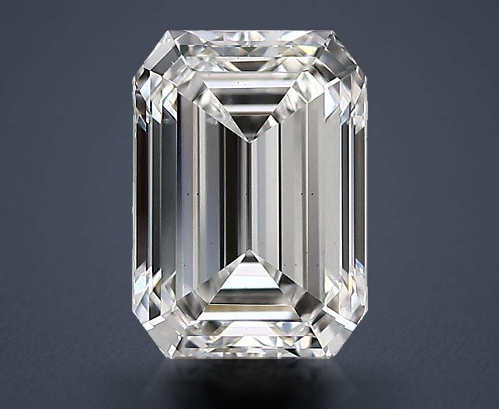 0.72 Carat Emerald Lab Diamond