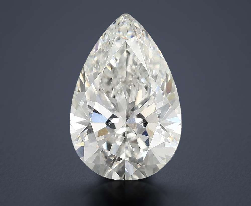 2.66 Carat Pear Lab Diamond