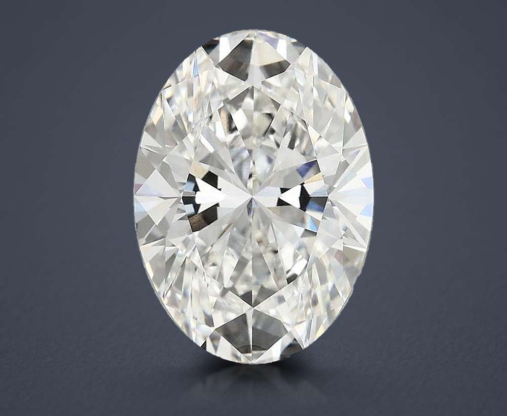 4.10 Carat Oval Lab Diamond