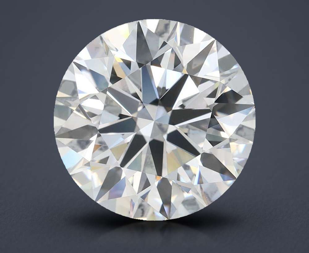 4.02 Carat Round Lab Diamond