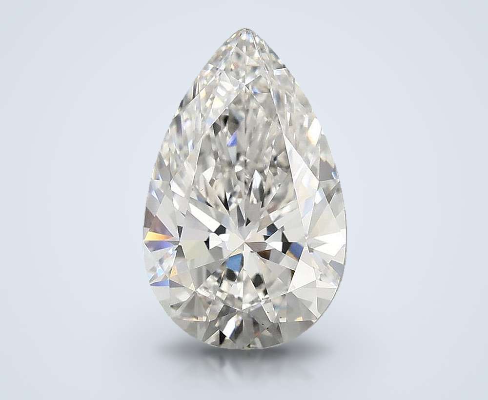 2.80 Carat Pear Lab Diamond