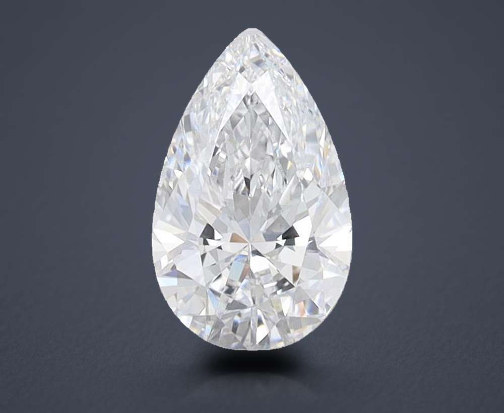 0.82 Carat Pear Lab Diamond