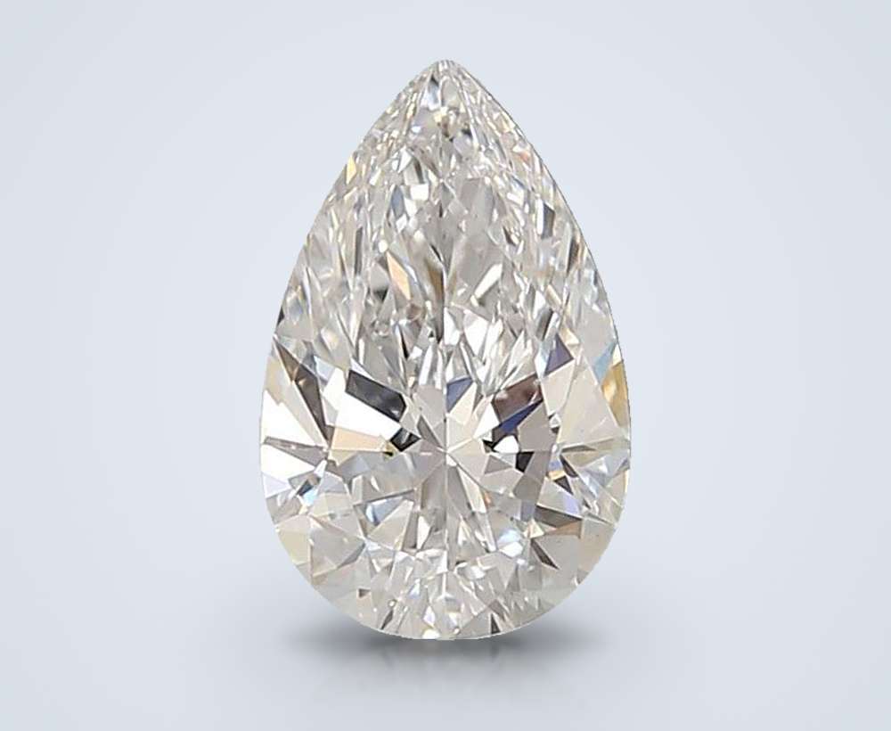 1.29 Carat Pear Lab Diamond