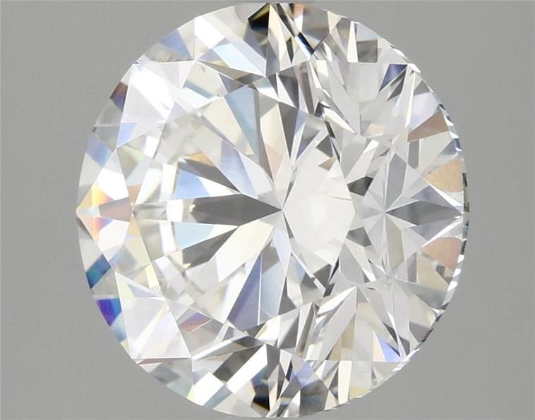 4.02 Carat Round Lab Diamond