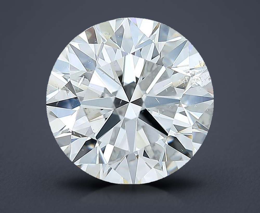 3.00 Carat Round Natural Diamond