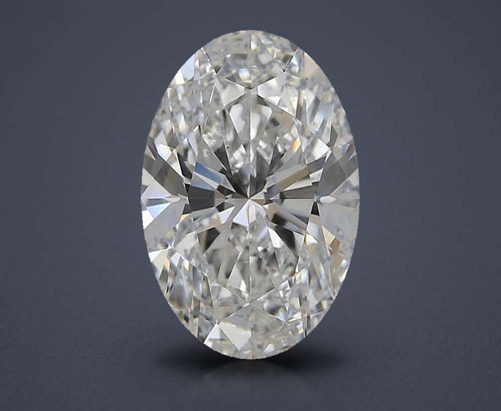 1.71 Carat Oval Lab Diamond