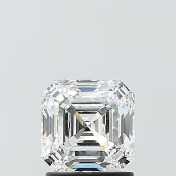 1.58ct E VS2 Rare Carat Ideal Cut Asscher Lab Grown Diamond