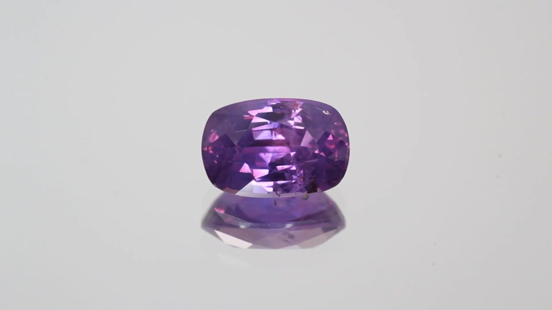 2.47 Carat Pink Cushion Sapphire