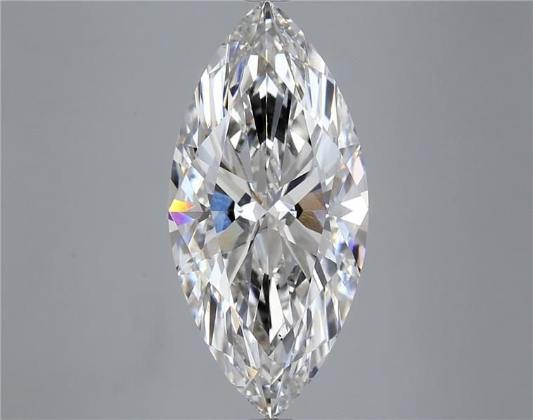 6.02ct H VS1 Rare Carat Ideal Cut Marquise Lab Grown Diamond