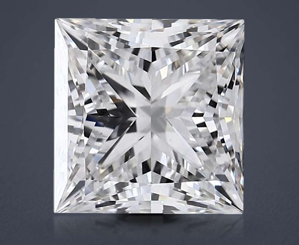 3.51 Carat Princess Lab Diamond