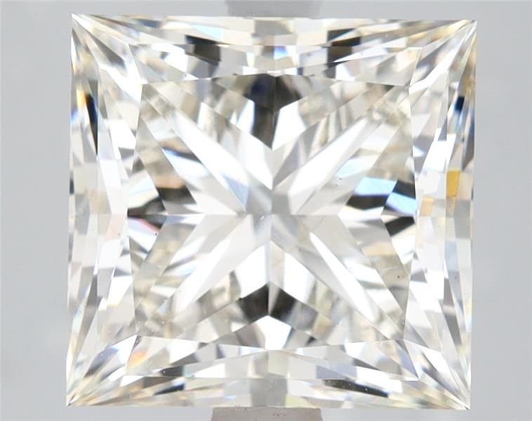 4.24ct H VS1 Rare Carat Ideal Cut Princess Lab Grown Diamond