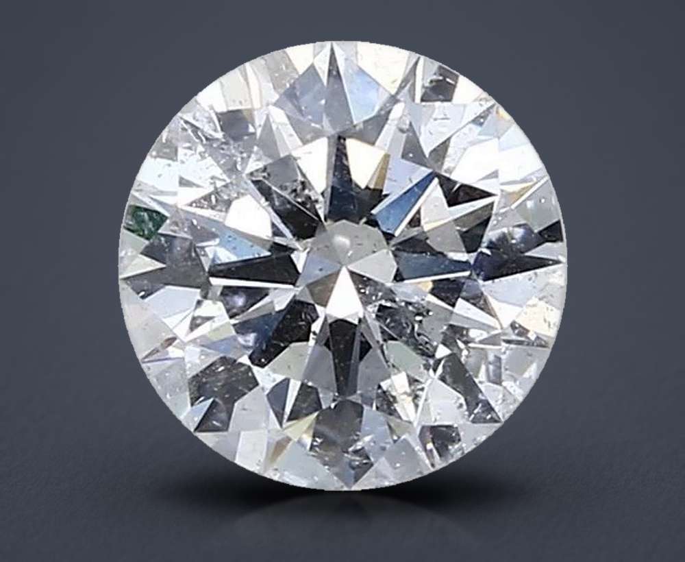 2.01 Carat Round Natural Diamond