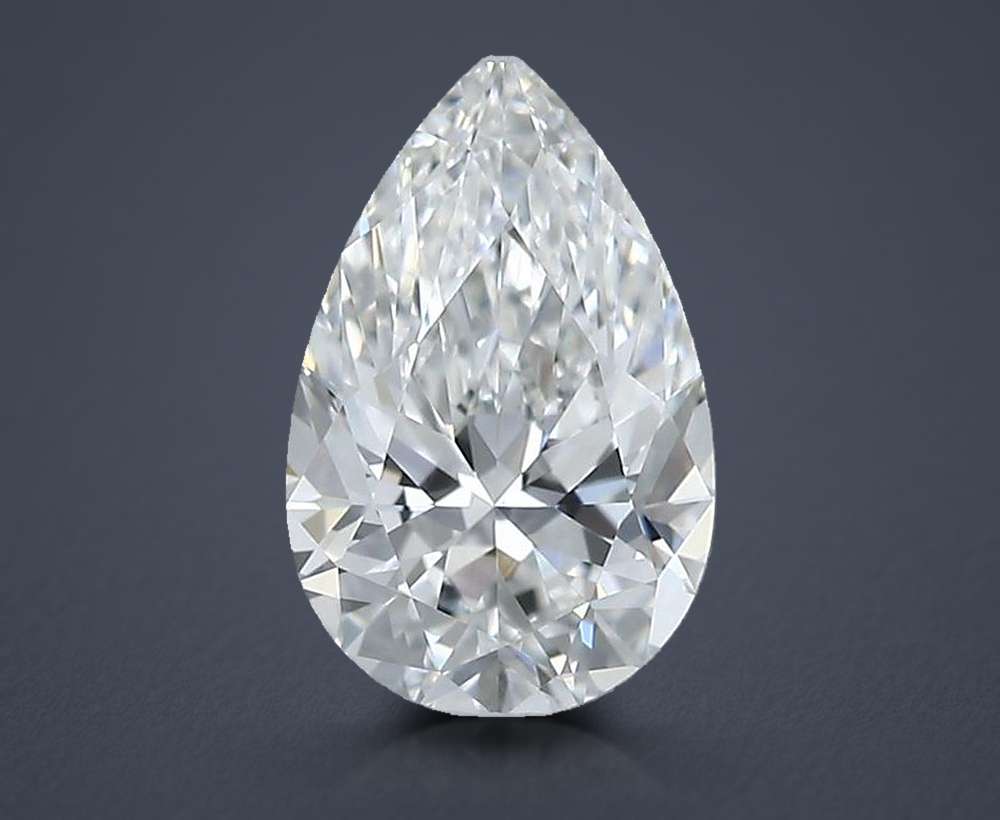 0.80 Carat Pear Natural Diamond