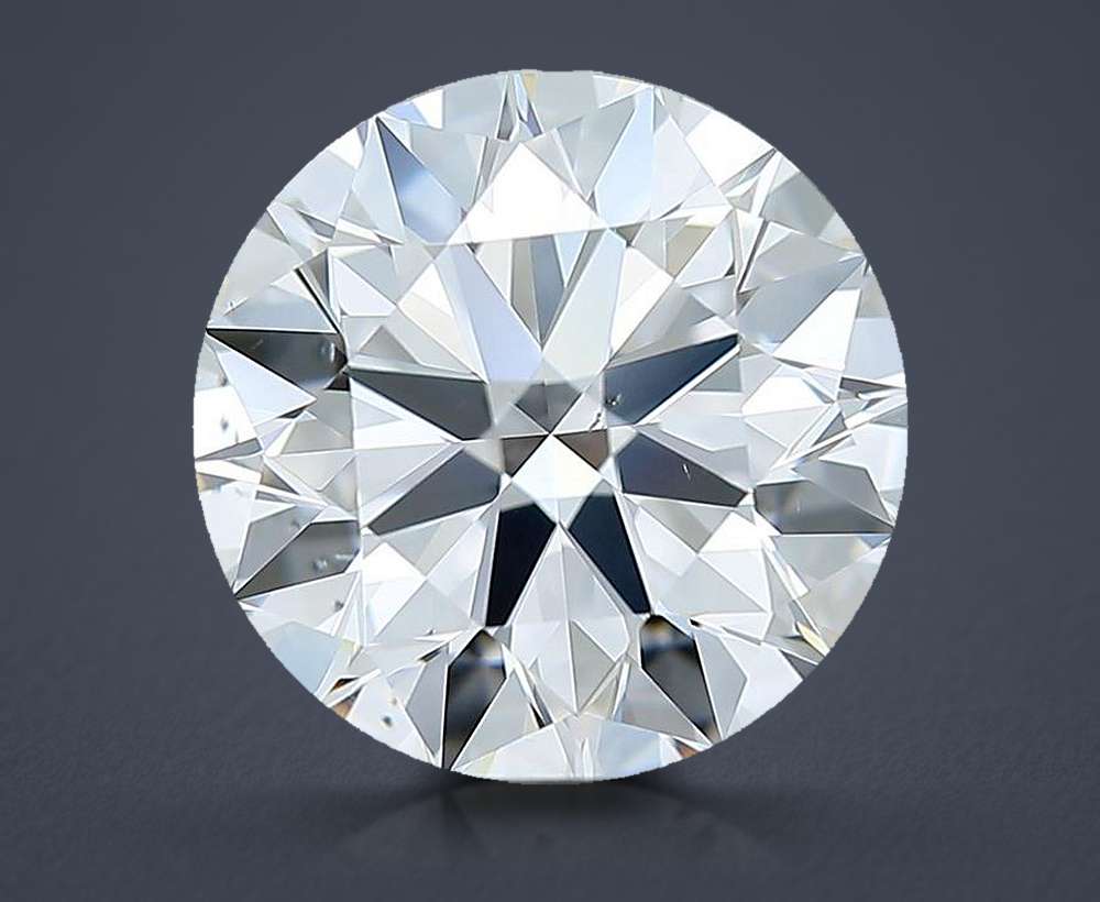 3.20 Carat Round Natural Diamond
