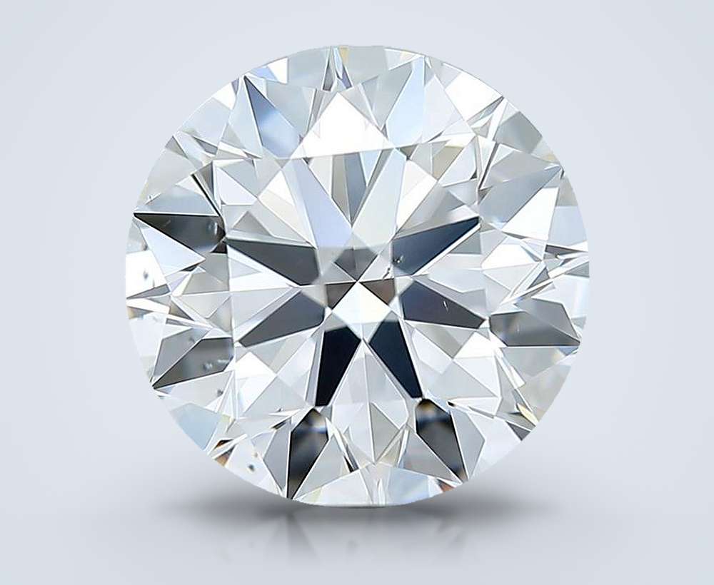 3.20 Carat Round Natural Diamond