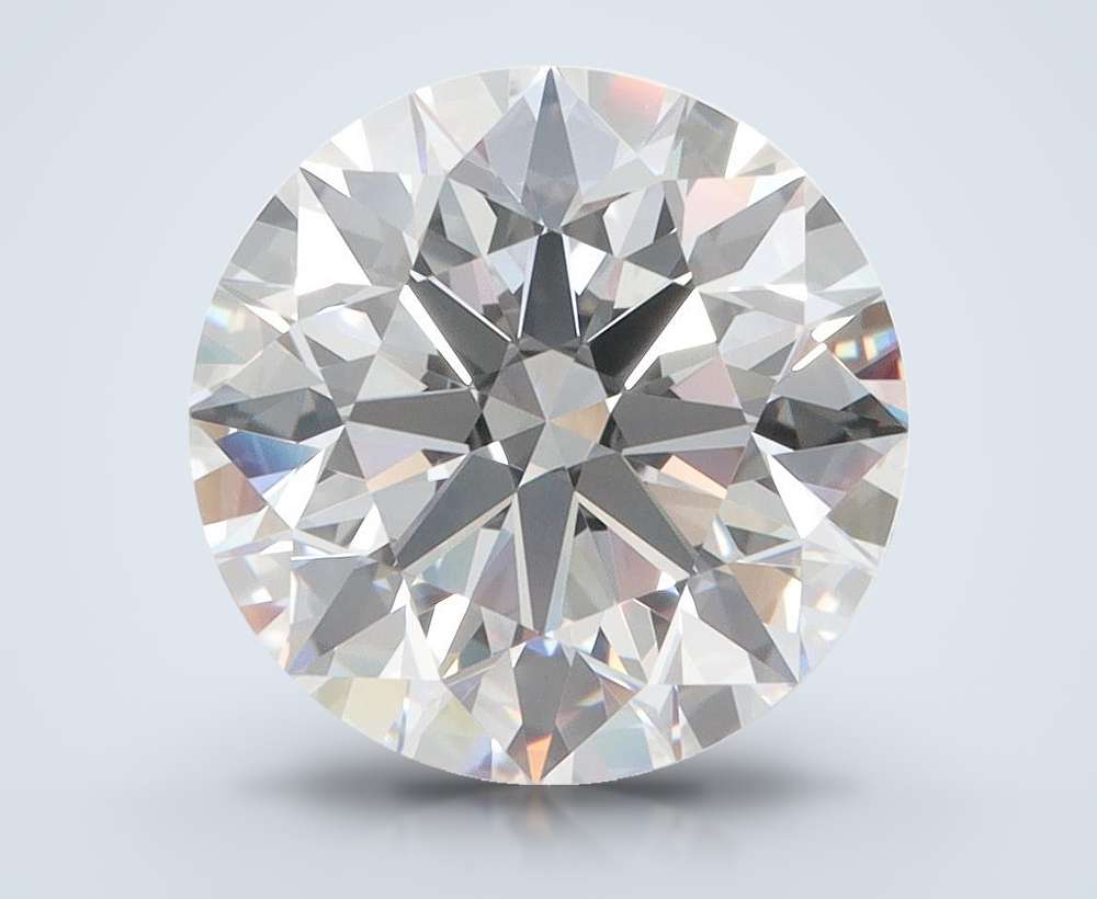 4.09 Carat Round Lab Diamond