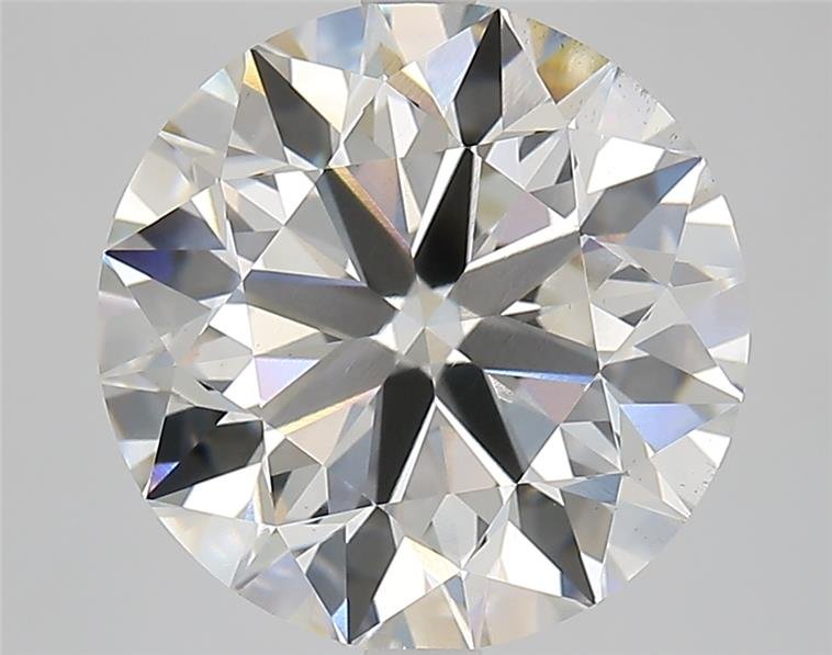 5.52ct H VS1 Excellent Cut Round Lab Grown Diamond