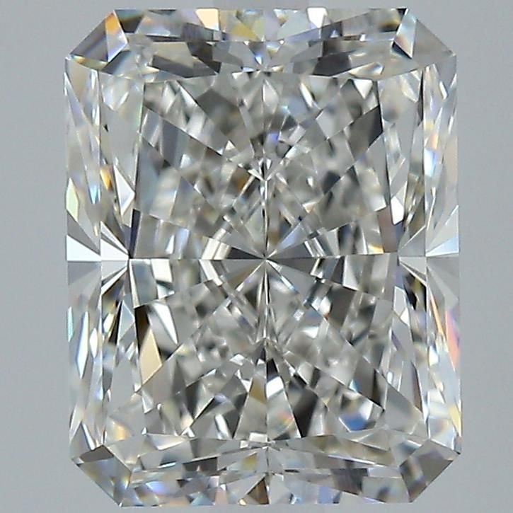 4.03ct I VVS2 Rare Carat Ideal Cut Radiant Diamond