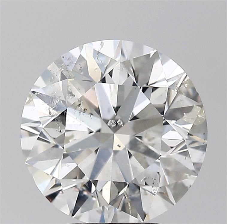 4.01ct G SI2 Excellent Cut Round Diamond