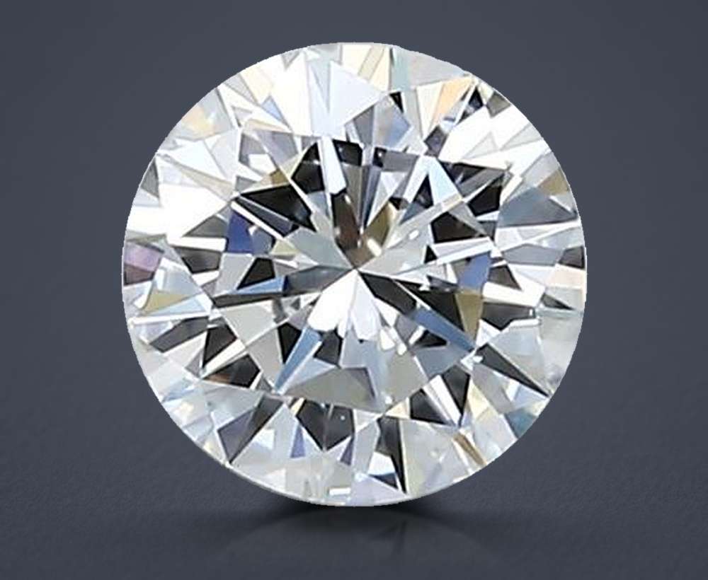 0.57 Carat Round Natural Diamond