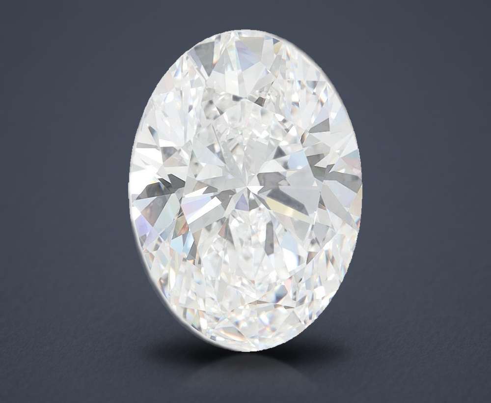 5.39 Carat Oval Lab Diamond