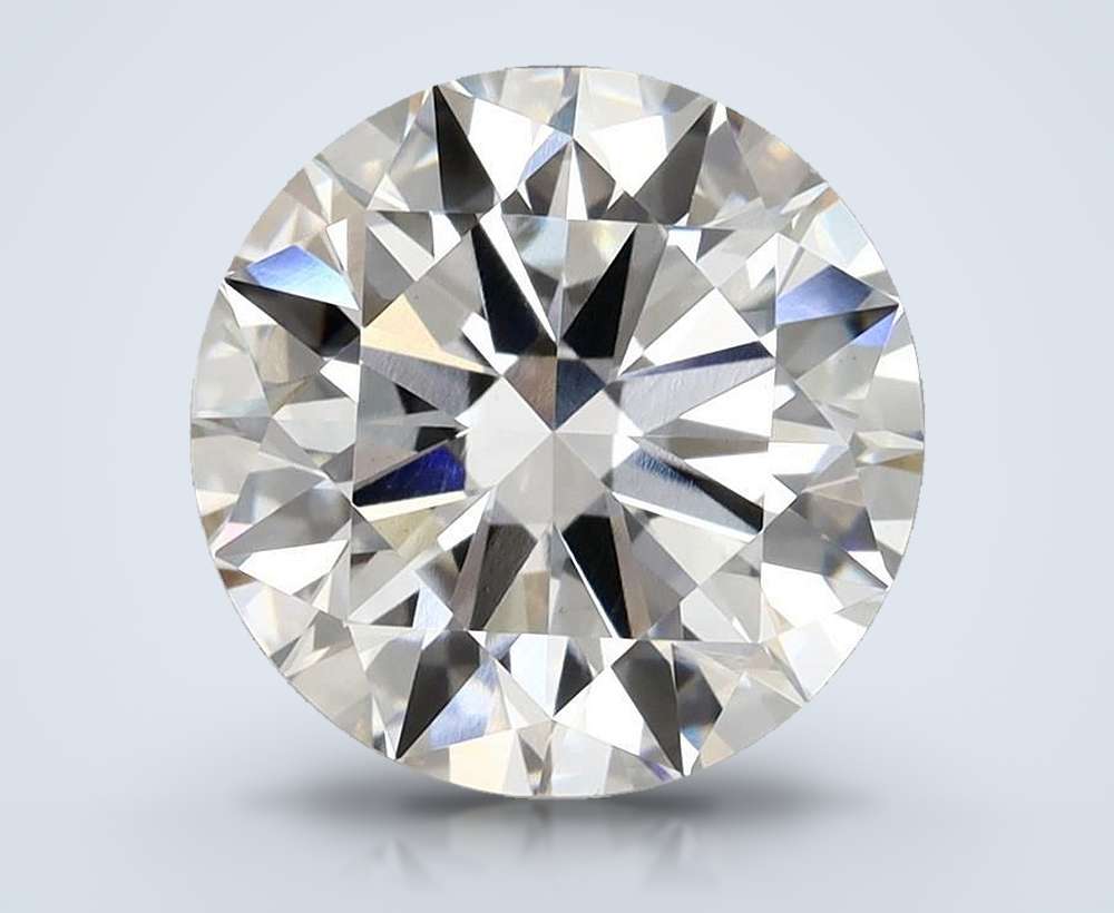 3.91 Carat Round Lab Diamond