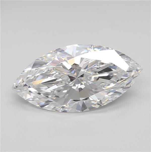 4.00ct E VVS2 Very Good Cut Marquise Lab Grown Diamond