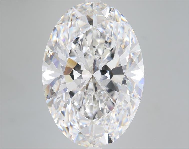 16.64ct F VS2 Rare Carat Ideal Cut Oval Lab Grown Diamond