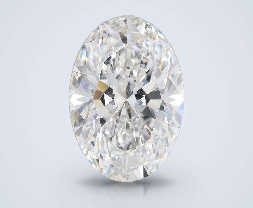 16.64 Carat Oval Lab Diamond
