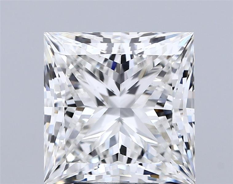 5.51ct G VS1 Rare Carat Ideal Cut Princess Lab Grown Diamond