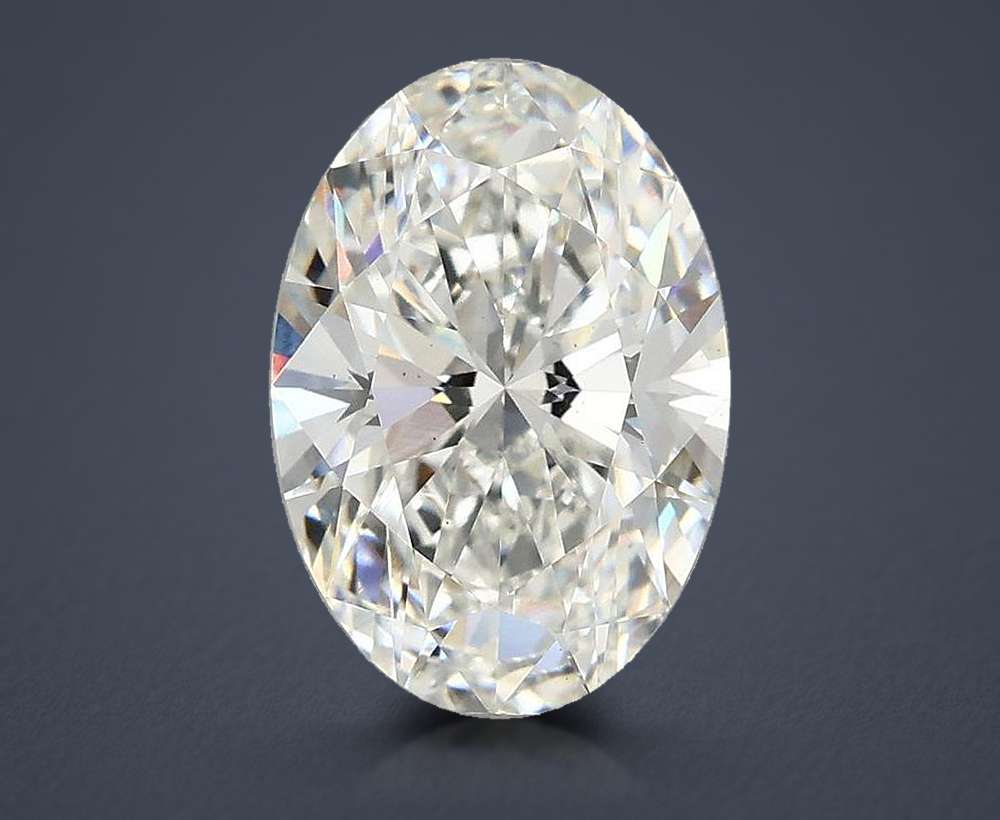 2.87 Carat Oval Lab Diamond