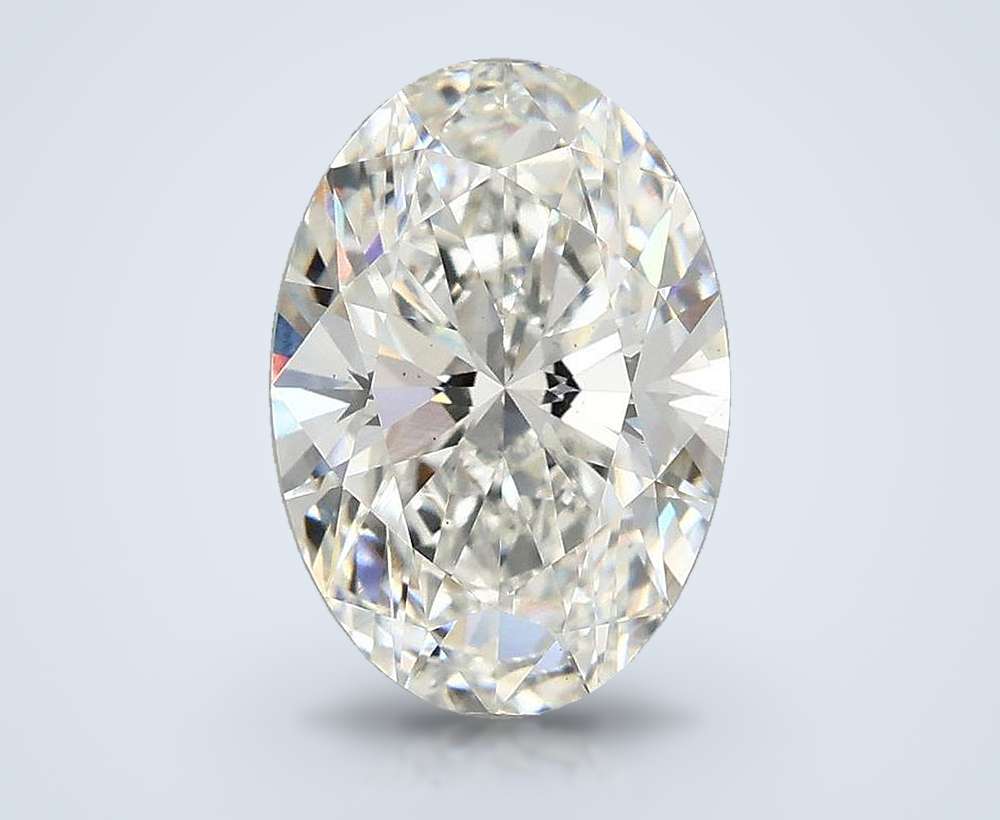 2.87 Carat Oval Lab Diamond