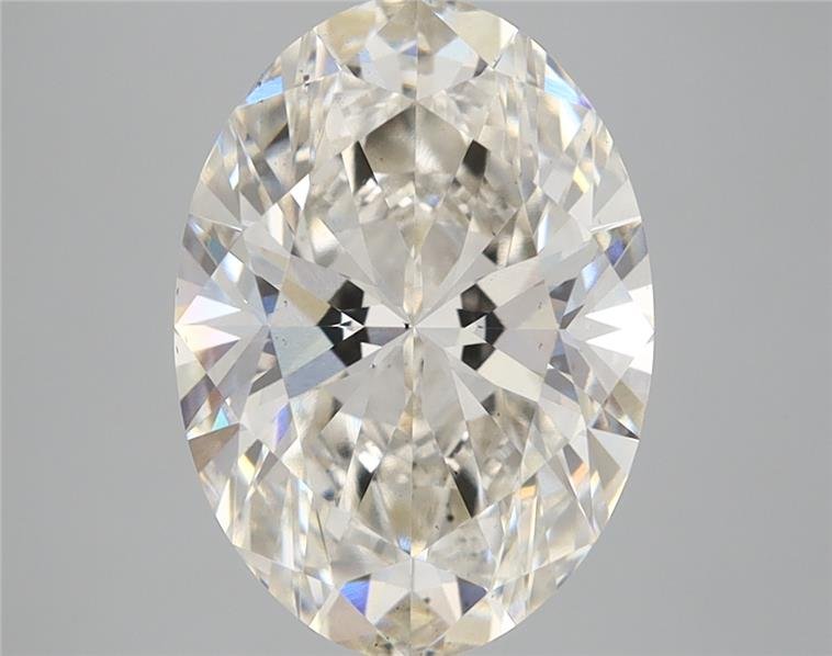 3.79ct I VS2 Rare Carat Ideal Cut Oval Lab Grown Diamond