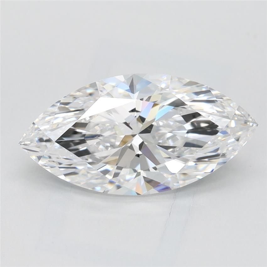 2.03ct D VVS1 Very Good Cut Marquise Lab Grown Diamond