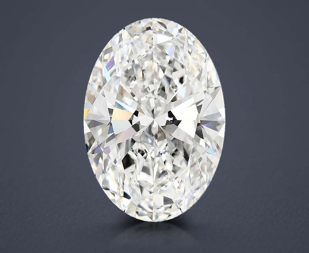 11.51 Carat Oval Lab Diamond