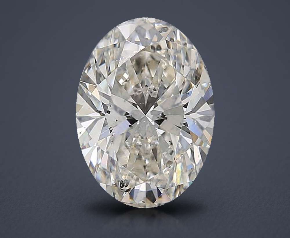 3.27 Carat Oval Natural Diamond