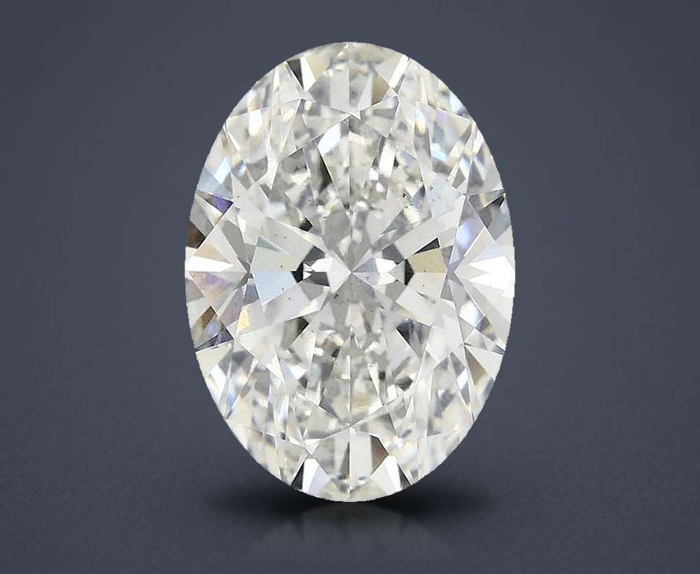 4.10 Carat Oval Lab Diamond