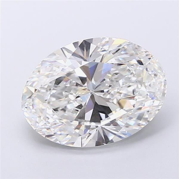 7.01 Carat Oval Lab Diamond