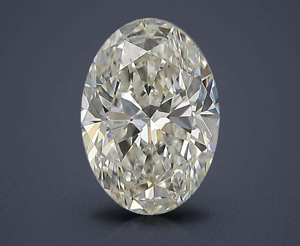 0.60 Carat Oval Natural Diamond