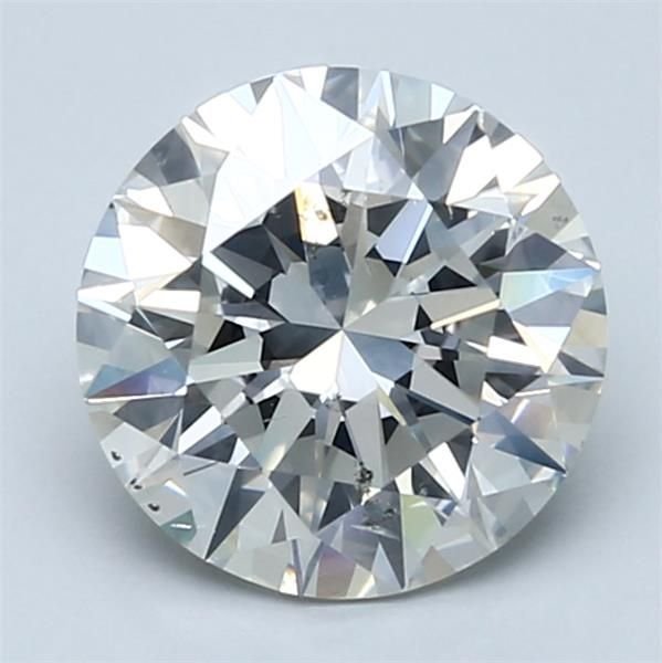 2.50ct G SI2 Rare Carat Ideal Cut Round Diamond