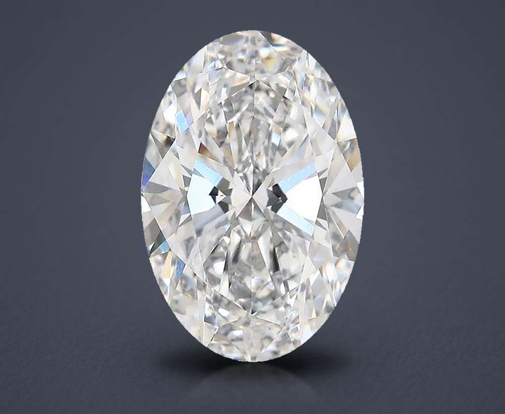 4.61 Carat Oval Lab Diamond