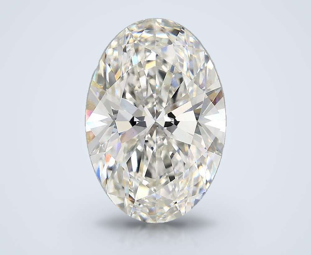 4.90 Carat Oval Lab Diamond