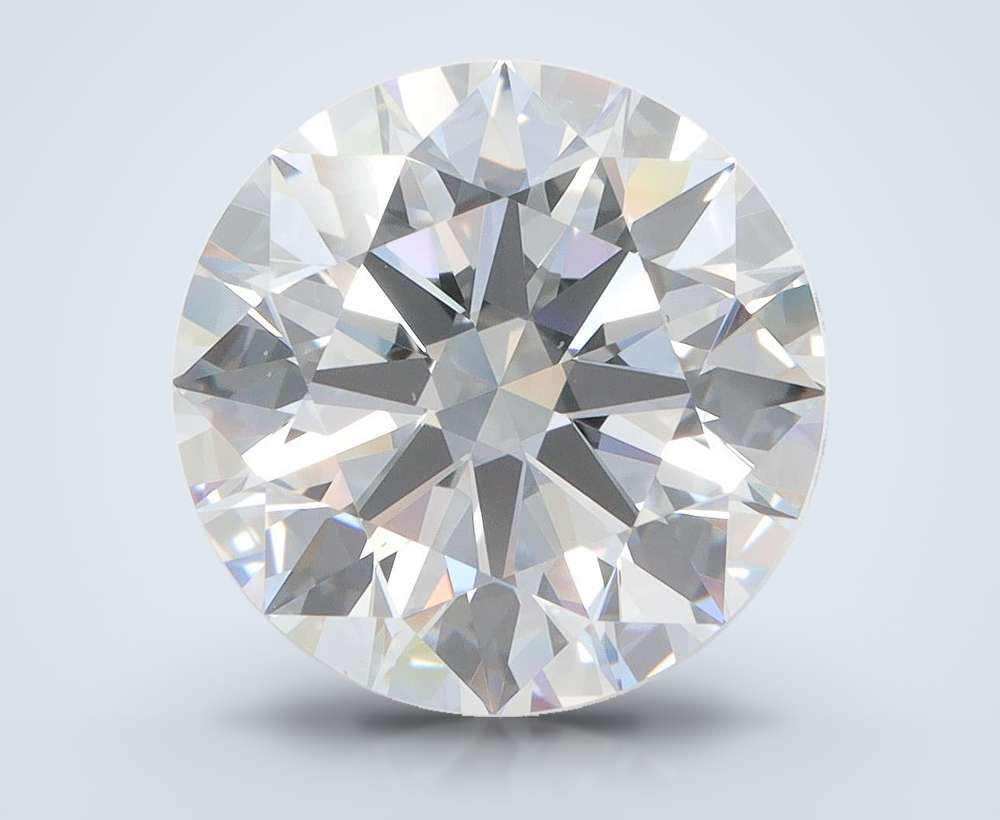 6.06 Carat Round Lab Diamond